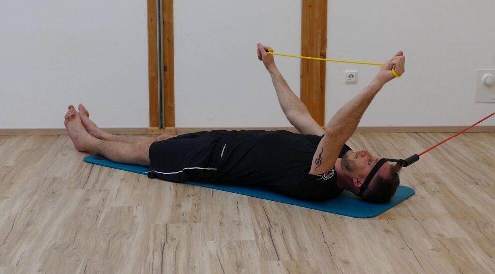 1x3 resisted supine shoulder flex_ext. bobblehead_pa